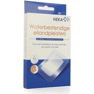 Heka Zom Rebord Transparent Etanche 6x10cm 10 Heka Zom Rebord Transparent Etanche 6x10cm 10