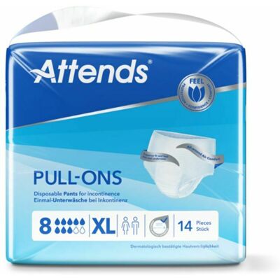 Attends Pull-ons 8 Xl 1x14 Attends Pull-ons 8 Xl 1x14