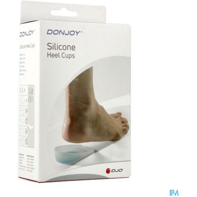Donjoy Talonnettes Silicone S/m Donjoy Talonnettes Silicone S/m