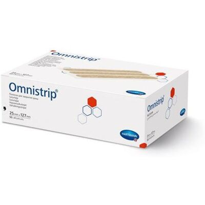 Hartmann Omnistrip Bandes de fermeture de blessures - Wound Closure Strips Hartmann Omnistrip Bandes de fermeture de blessures - Wound Closure Strips