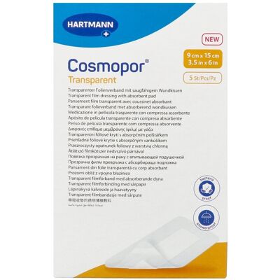 Cosmopor Transparent 9x15cm 5 Cosmopor Transparent 9x15cm 5