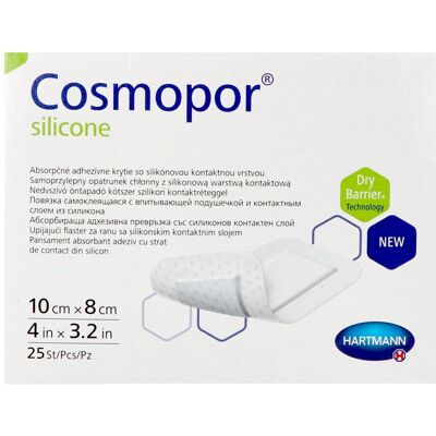 Cosmopor Silicone 10,0x 8cm 25 Cosmopor Silicone 10,0x 8cm 25