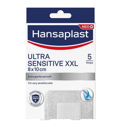 Hansaplast Pansements Ultra Sensitive Xxl 8x10cm 5 Hansaplast Pansements Ultra Sensitive Xxl 8x10cm 5