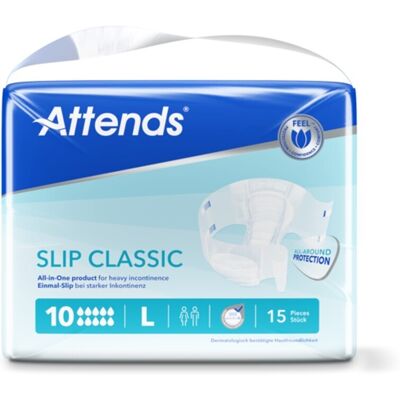 Attends Slip Classic L - Serviettes hygiéniques Attends Slip Classic L - Serviettes hygiéniques