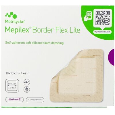 Mepilex Border Flex Lite 10cmx10cm 5 581300 Mepilex Border Flex Lite 10cmx10cm 5 581300