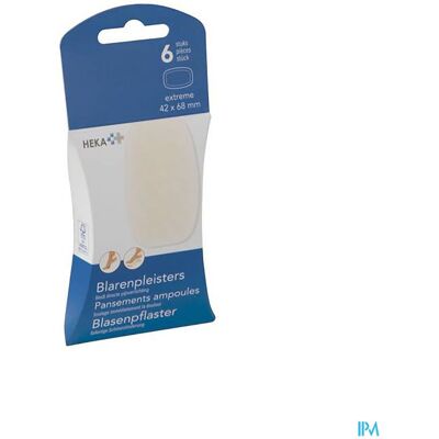 Heka Pansements Ampoules Extreme 42x68mm 6 Heka Pansements Ampoules Extreme 42x68mm 6