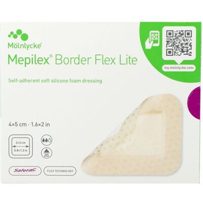 Mepilex Border Flex Lite 4cmx5cm 10 581050 Mepilex Border Flex Lite 4cmx5cm 10 581050