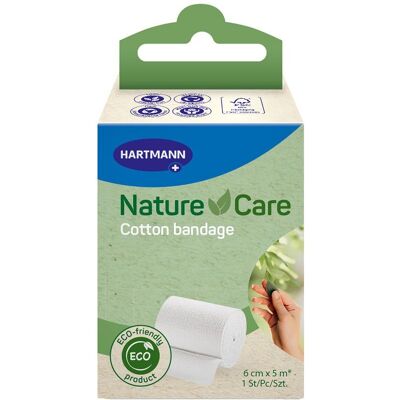 Nature Care Bandage Cotton 6cmx5m Rouleau 1 Nature Care Bandage Cotton 6cmx5m Rouleau 1