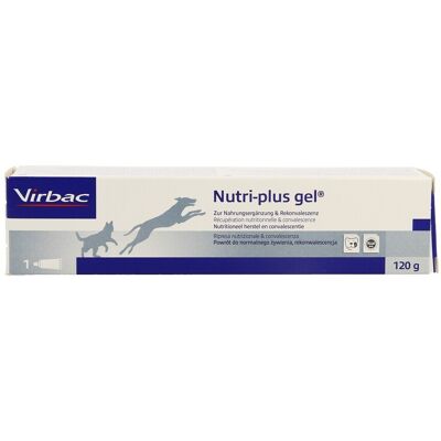 Virbac Nutri-Plus Gel Soutien Énergétique pour Chiens & Chats - Supplément Virbac Nutri-Plus Gel Soutien Énergétique pour Chiens & Chats - Supplément