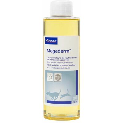 Virbac Megaderm Susp Vlb Hond-kat 250ml - Complément pour animaux Virbac Megaderm Susp Vlb Hond-kat 250ml - Complément pour animaux