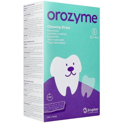 Ecuphar Italia Srl Orozyme Friandises Dentaires pour Chiens de Petite Taille Ecuphar Italia Srl Orozyme Friandises Dentaires pour Chiens de Petite Taille