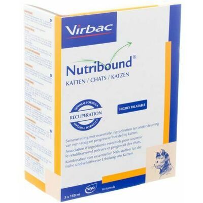 Virbac Nutribound Chats Pack Triplo - Supplément pour Chats Virbac Nutribound Chats Pack Triplo - Supplément pour Chats