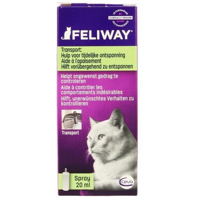 Feliway Classic Spray - Chat - 20 ml - Soulagement du Stress Feliway Classic Spray - Chat - 20 ml - Soulagement du Stress