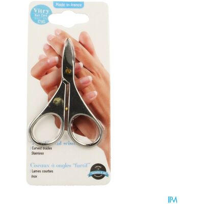 Vitry Ciseaux Ongles Courbes Furtif Inox (modèle Déposé) Vitry Ciseaux Ongles Courbes Furtif Inox (modèle Déposé)