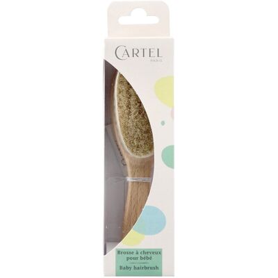 Vitry Cartel Brosse Cheveux Bebe Bois Naturel Asie Vitry Cartel Brosse Cheveux Bebe Bois Naturel Asie