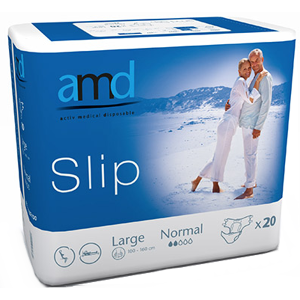 AMD Slip Normal Large - 8 paquets de 20 protections AMD Slip Normal Large - 8 paquets de 20 protections
