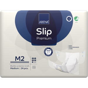 Abena Slip Premium 2 Medium - 4 paquets de 24 protections Abena Slip Premium 2 Medium - 4 paquets de 24 protections