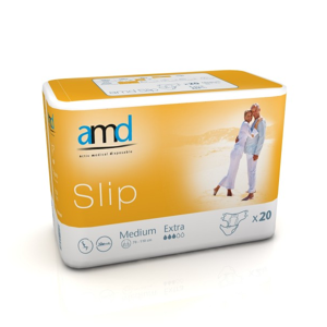 AMD Slip Extra Medium - 8 paquets de 20 protections AMD Slip Extra Medium - 8 paquets de 20 protections
