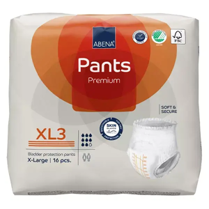 Abena Pants Premium 3 XL - 6 paquets de 16 protections Abena Pants Premium 3 XL - 6 paquets de 16 protections