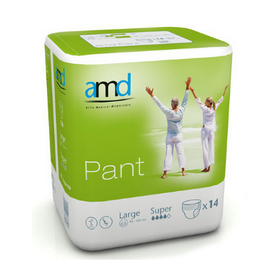 AMD Pant Super Large - 12 paquets de 14 protections AMD Pant Super Large - 12 paquets de 14 protections