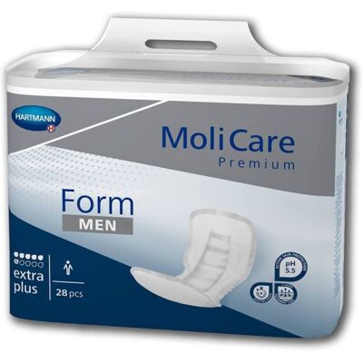 Hartmann Molicare Premium Form pour Hommes Extra Plus - Protections Hartmann Molicare Premium Form pour Hommes Extra Plus - Protections