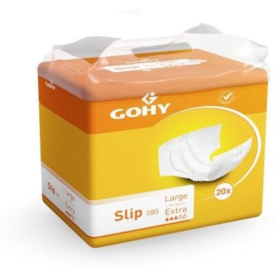 Gohy Slip Extra Large - 4 paquets de 20 protections Gohy Slip Extra Large - 4 paquets de 20 protections