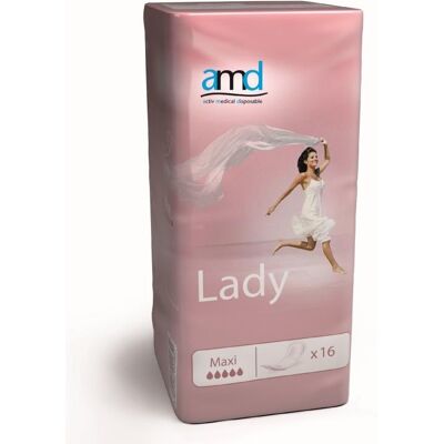 AMD Lady Maxi - 24 paquets de 16 protections AMD Lady Maxi - 24 paquets de 16 protections