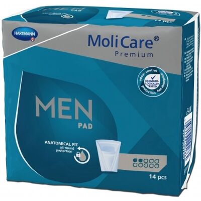Hartmann Molicare Premium Men Pads - Protection Masculine Discrète Hartmann Molicare Premium Men Pads - Protection Masculine Discrète