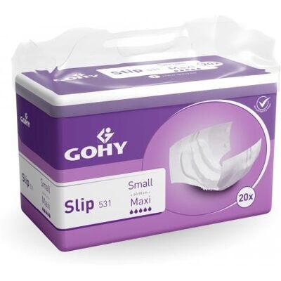 Gohy Slip Maxi Small - 8 paquets de 20 protections Gohy Slip Maxi Small - 8 paquets de 20 protections