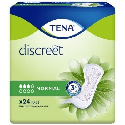 Tena Discreet Normal - 24 paquets de 24 protections Tena Discreet Normal - 24 paquets de 24 protections