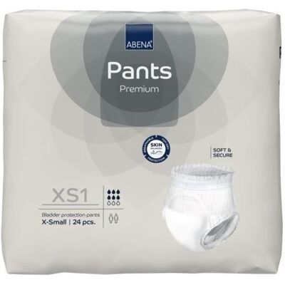 Abena Pants Premium 1 XS - 8 paquets de 24 protections Abena Pants Premium 1 XS - 8 paquets de 24 protections