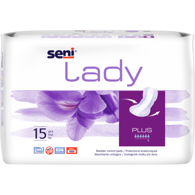 Seni Lady Plus - 32 paquets de 15 protections Seni Lady Plus - 32 paquets de 15 protections