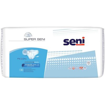 Seni Super Medium - 8 paquets de 30 protections Seni Super Medium - 8 paquets de 30 protections