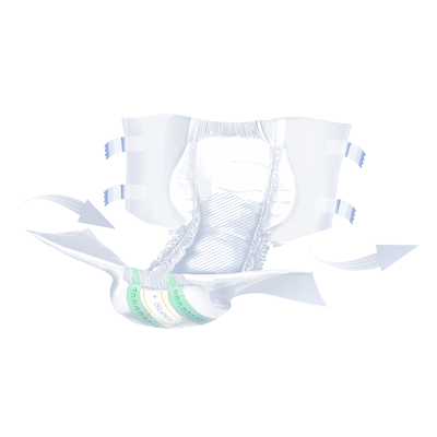 Seni Super Trio Grand - Couches d'incontinence - 6 paquets de 10 Seni Super Trio Grand - Couches d'incontinence - 6 paquets de 10
