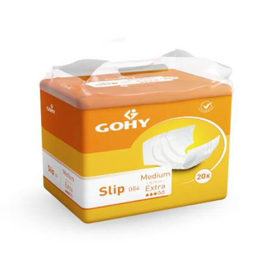Gohy Slip Extra Medium - 4 paquets de 20 protections Gohy Slip Extra Medium - 4 paquets de 20 protections