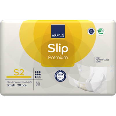 Abena Slip Premium 2 Small - 3 paquets de 28 protections Abena Slip Premium 2 Small - 3 paquets de 28 protections