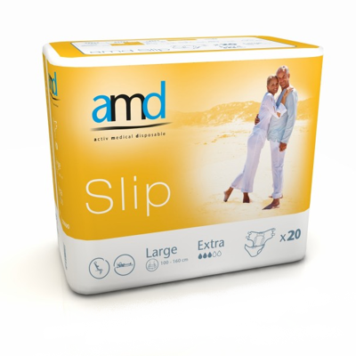 AMD Slip Extra Large - 8 paquets de 20 protections AMD Slip Extra Large - 8 paquets de 20 protections