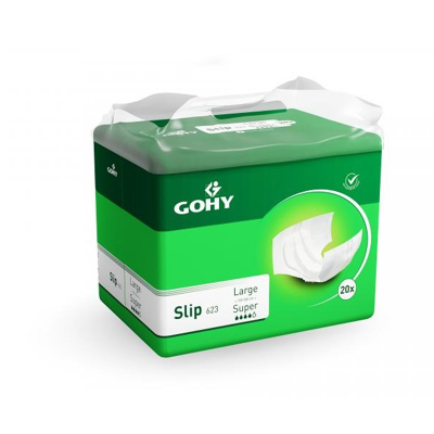 Gohy Slip Super Large - 4 paquets de 20 protections Gohy Slip Super Large - 4 paquets de 20 protections