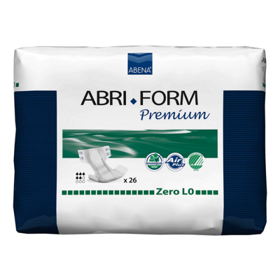 Abena Slip Premium 0 Large - 8 paquets de 26 protections Abena Slip Premium 0 Large - 8 paquets de 26 protections