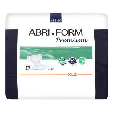 Abena Slip Premium 2 XL - 4 paquets de 20 protections Abena Slip Premium 2 XL - 4 paquets de 20 protections