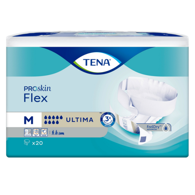 Tena Flex Ultima Moyen - 6 paquets de 20 protections Tena Flex Ultima Moyen - 6 paquets de 20 protections