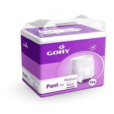 Gohy Pants Maxi Medium - 12 paquets de 14 protections Gohy Pants Maxi Medium - 12 paquets de 14 protections