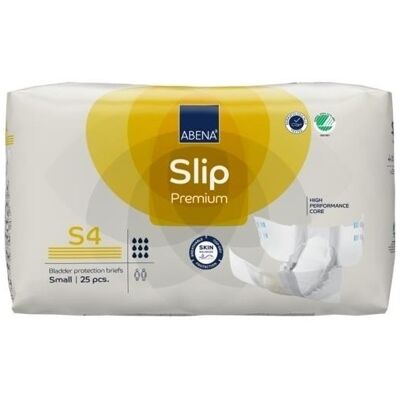 Abena Slip Premium 4 Small - 3 paquets de 25 protections Abena Slip Premium 4 Small - 3 paquets de 25 protections