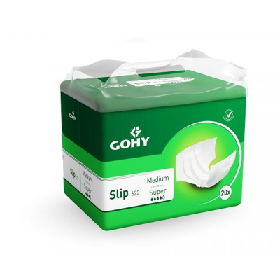 Gohy Slip Super Medium - 8 paquets de 20 protections Gohy Slip Super Medium - 8 paquets de 20 protections