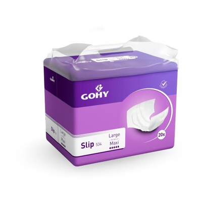 Gohy Slip Maxi Large - 6 paquets de 20 protections Gohy Slip Maxi Large - 6 paquets de 20 protections