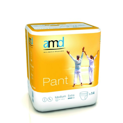 AMD Pant Extra Medium - 12 paquets de 14 protections AMD Pant Extra Medium - 12 paquets de 14 protections