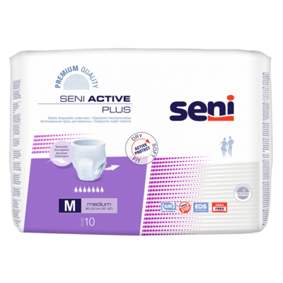 Seni Active Plus Medium - 8 paquets de 10 protections Seni Active Plus Medium - 8 paquets de 10 protections