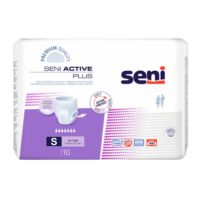 Seni Active Plus Small - 16 paquets de 10 protections Seni Active Plus Small - 16 paquets de 10 protections