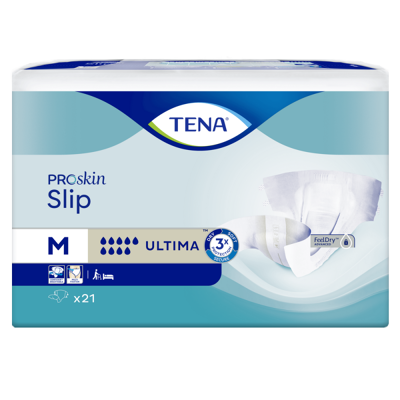 Tena Proskin Slip Ultima - Protection Incontinence - Medium, 21 protections Tena Proskin Slip Ultima - Protection Incontinence - Medium, 21 protections