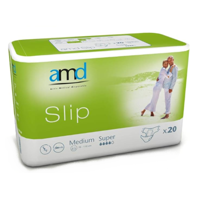 AMD Slip Super Medium - 8 paquets de 20 protections AMD Slip Super Medium - 8 paquets de 20 protections